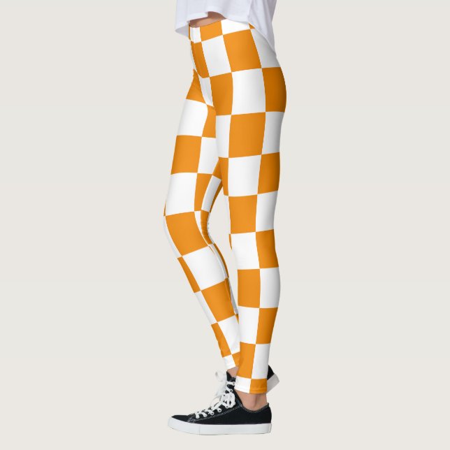 Chequered Pattern Leggings (Left)