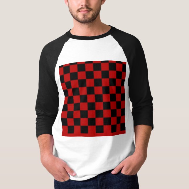Chequered Pattern Men's Shirt (Front)