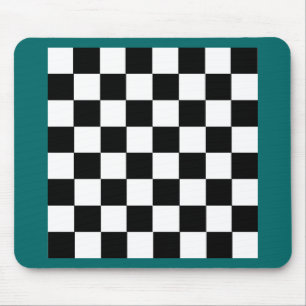 Chequered Pattern Mouse Mat