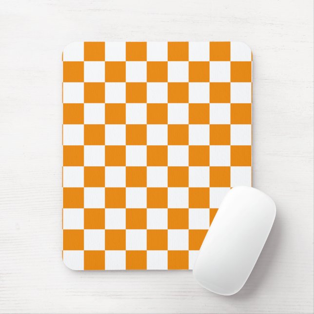 Chequered Pattern Mouse Mat (With Mouse)