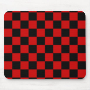 Chequered Pattern Mouse Pad