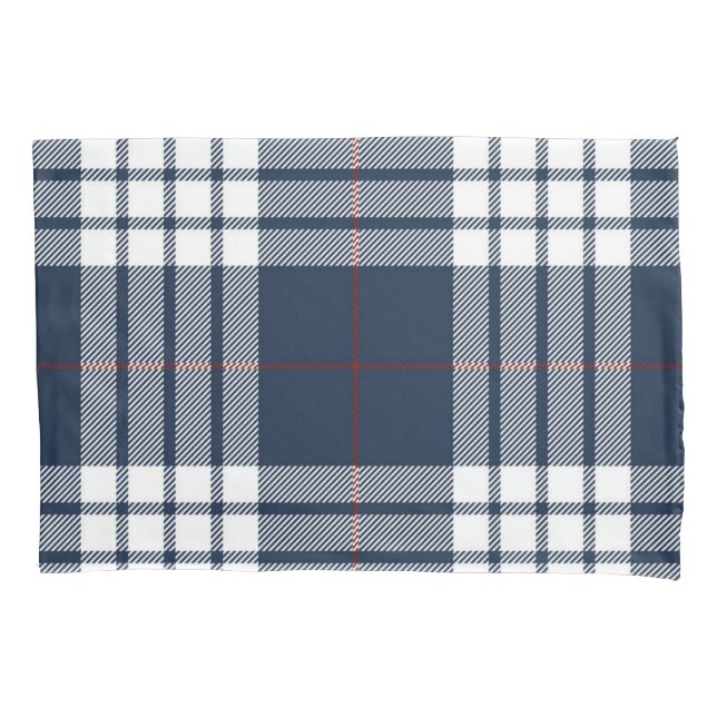 Chequered pattern pillowcase (Front)