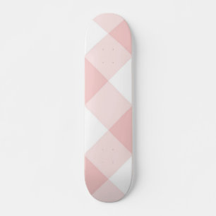Chequered pattern skateboard