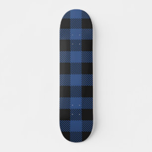 Chequered pattern skateboard