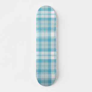 Chequered pattern skateboard