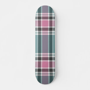 Chequered pattern skateboard