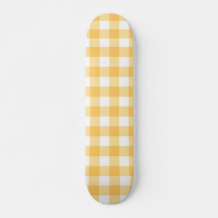 Chequered pattern skateboard