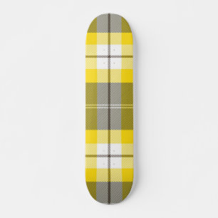 Chequered pattern skateboard