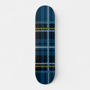 Chequered pattern skateboard