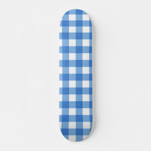 Chequered pattern skateboard