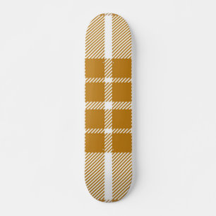 Chequered pattern skateboard