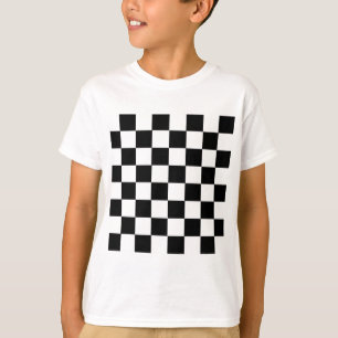 Chequered Pattern T-Shirt