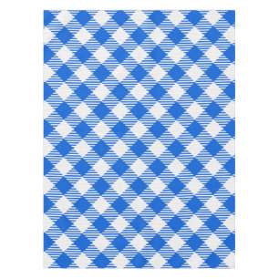 Chequered pattern tablecloth