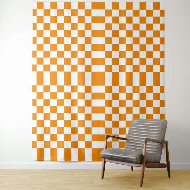 Chequered Pattern Tapestry (In Situ)