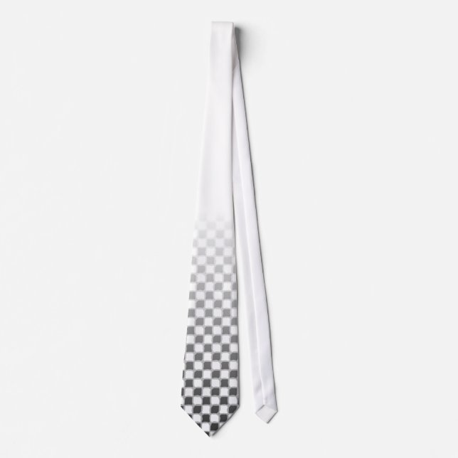 Chequered Pattern Tie (Front)