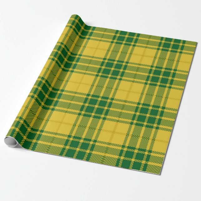 Chequered pattern wrapping paper (Unrolled)