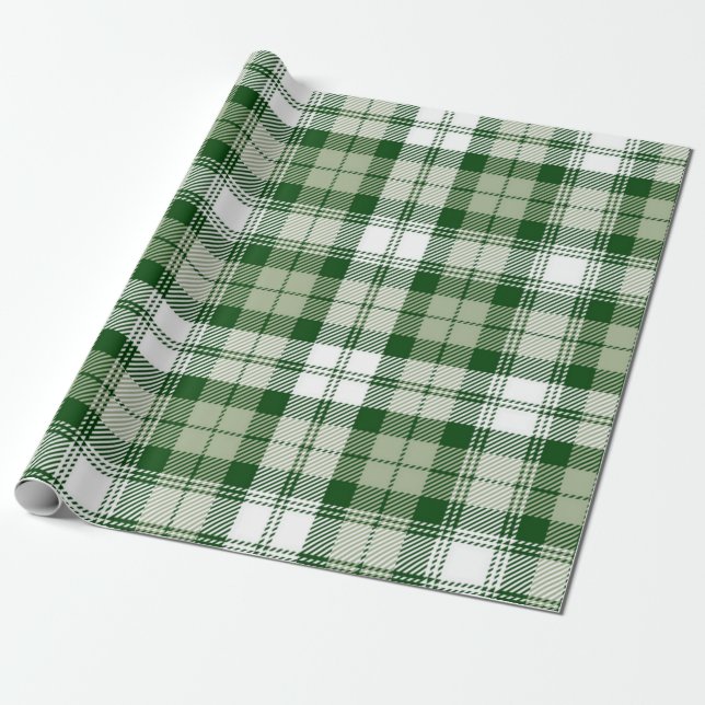 Chequered pattern wrapping paper (Unrolled)
