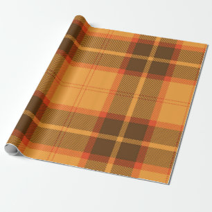 Chequered pattern wrapping paper
