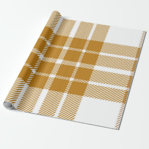 Chequered pattern wrapping paper
