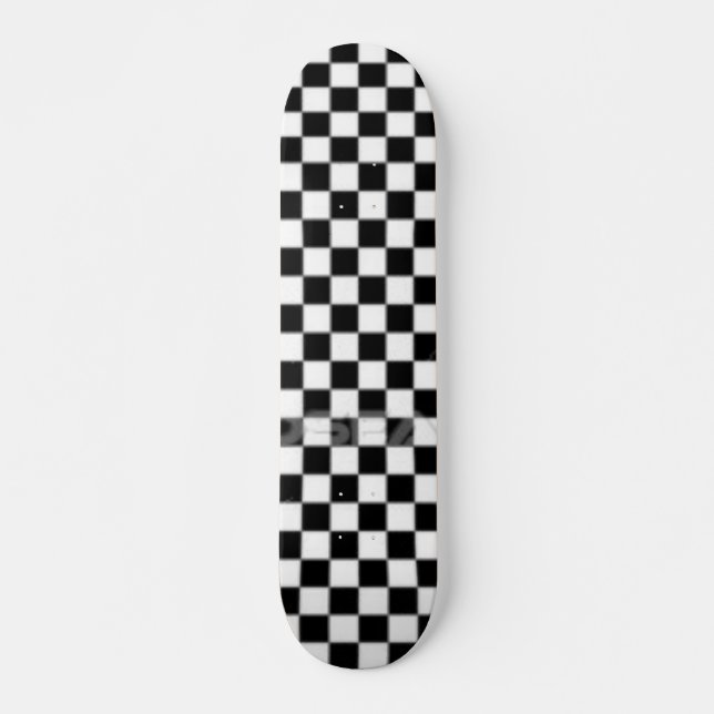 chequered skateboard (Front)