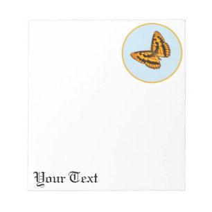Chequered Skipper Butterfly Notepad