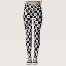 Chequered South Korea Flag Pattern