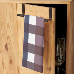 Chequered Tartan Buffalo Plaid Chequered Tea Towel