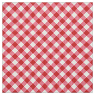 chequered tartan plaid classic red white texture. fabric