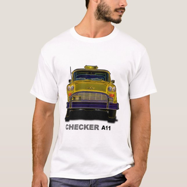 Chequered Taxi T-Shirt (Front)