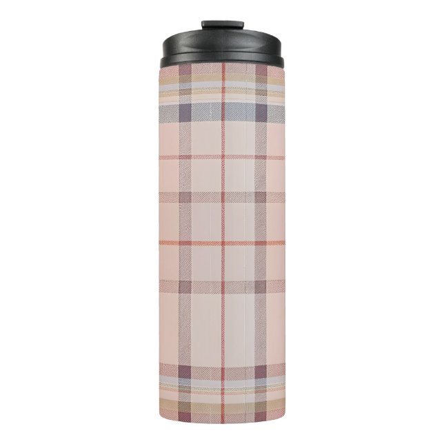 Chequered Thermal Tumbler (Front)