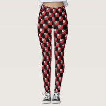 Chequered Tonga Flag Pattern