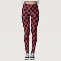 Chequered Trinidad and Tobago Flag Pattern
