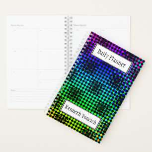 Chequered Twist by Kenneth Yoncich Planner