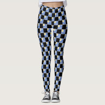 Chequered Uruguay Flag Pattern