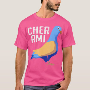Cher Ami World War Hero Carrier Pigeon  T-Shirt