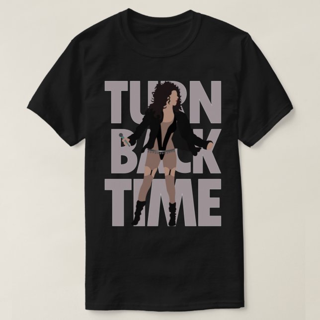 Cher - Turn Back Time Classic T-Shirt (Design Front)