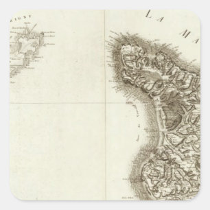 Cherbourg Square Sticker