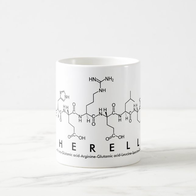 Cherelle peptide name mug (Center)