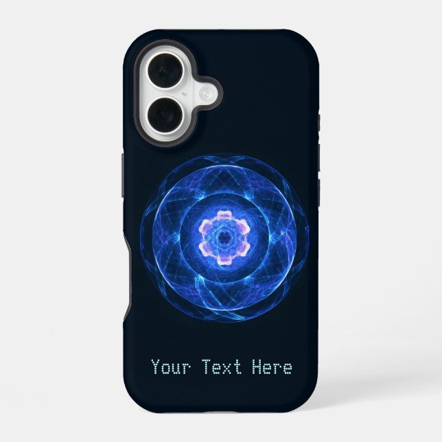 Cherenkov Radiation iPhone 16 Case (Back)