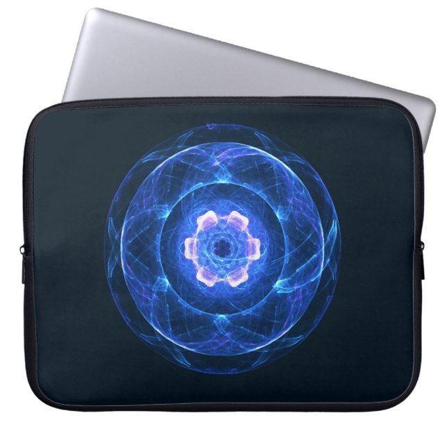 Cherenkov Radiation Laptop Sleeve (Front)