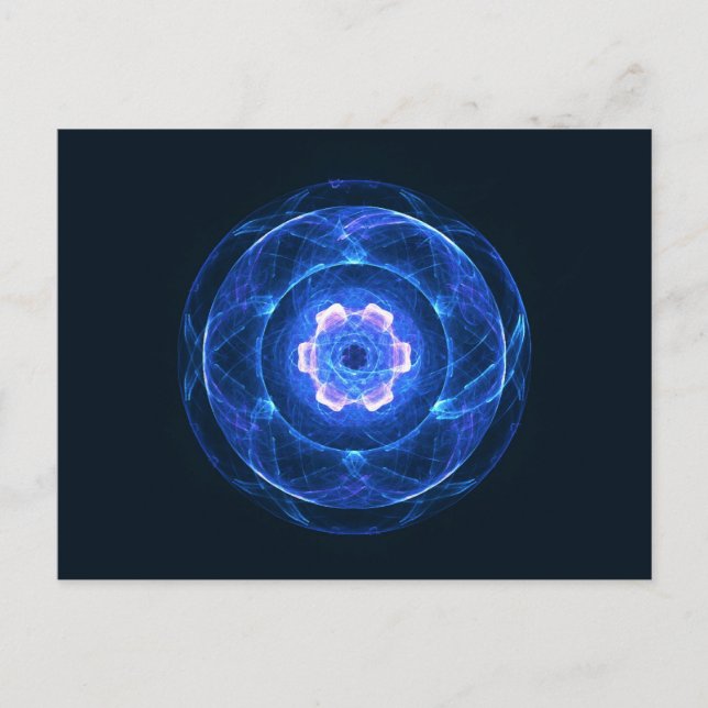 Cherenkov Radiation Postcard (Front)