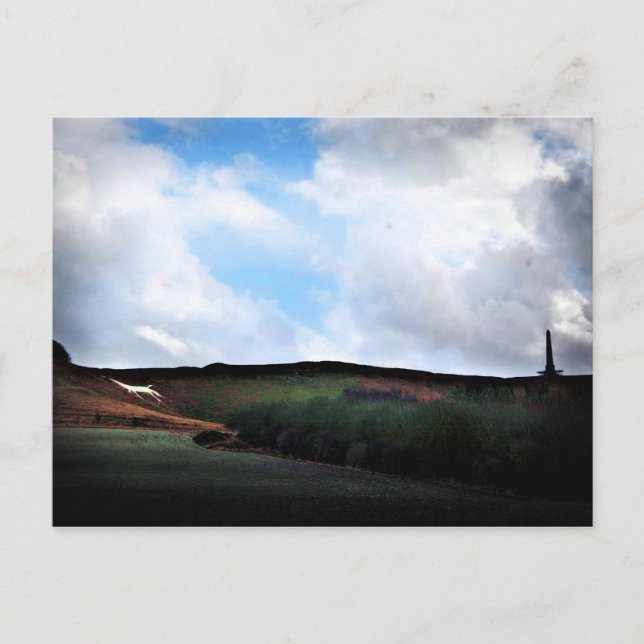 Cherhill White Horse - Wiltshire, England Postcard (Front)