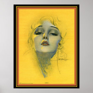 "Cherie" Deco Print- Rolf Armstrong (1929) 11 x 14 Poster
