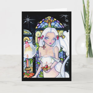 Cherish Christmas - blank card