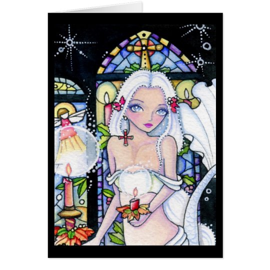 Cherish Christmas - blank card