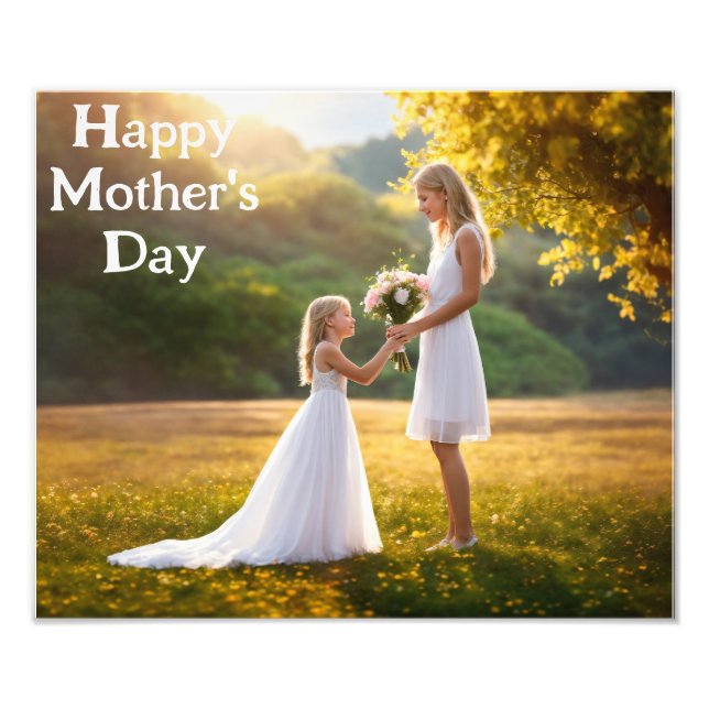 Cherish Mum with Our Stunning Mother's Day Poster  (Front)