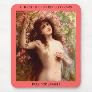 CHERISH THE CHERRY BLOSSOMS... MOUSE MAT