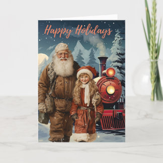 "Cherish the Moments: Enjoy Family" Holiday Card