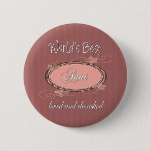 Cherishe Aunts 6 Cm Round Badge