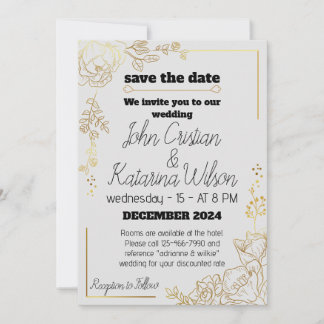 Cherished Beginnings, Wedding Invitations